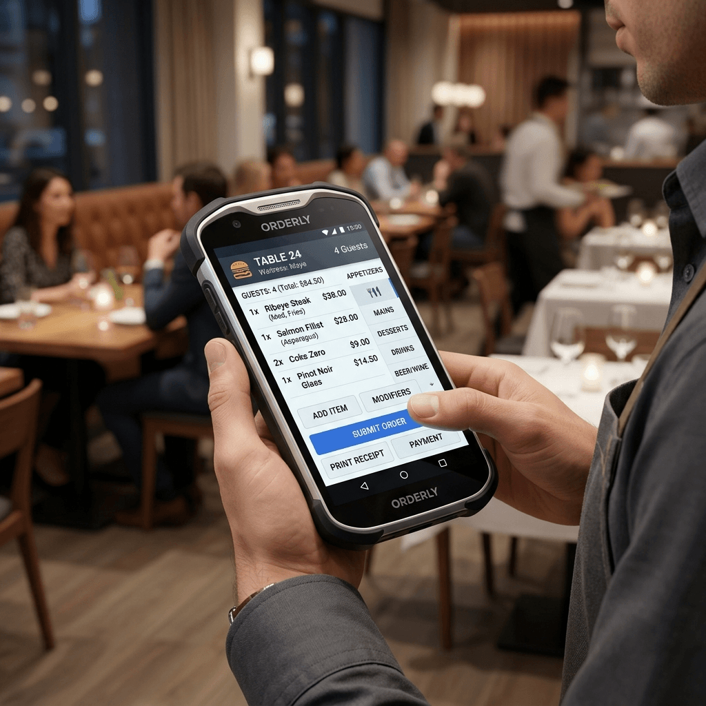 Módulo Comanderos PDA ITACTIL Software TPV